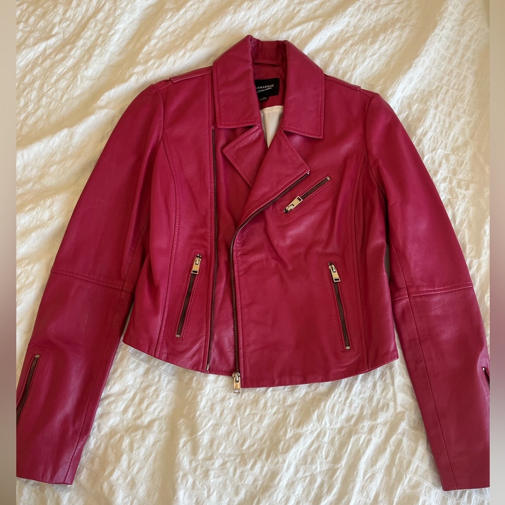 LAMARQUE leather jacket